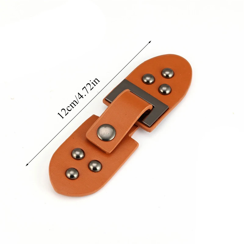 1pair Leather Combined Snap Buttons 12 Cm High Quality Fasten for Bags Fur Coat Decoration Garment Diy Sewing Material | Дом и сад