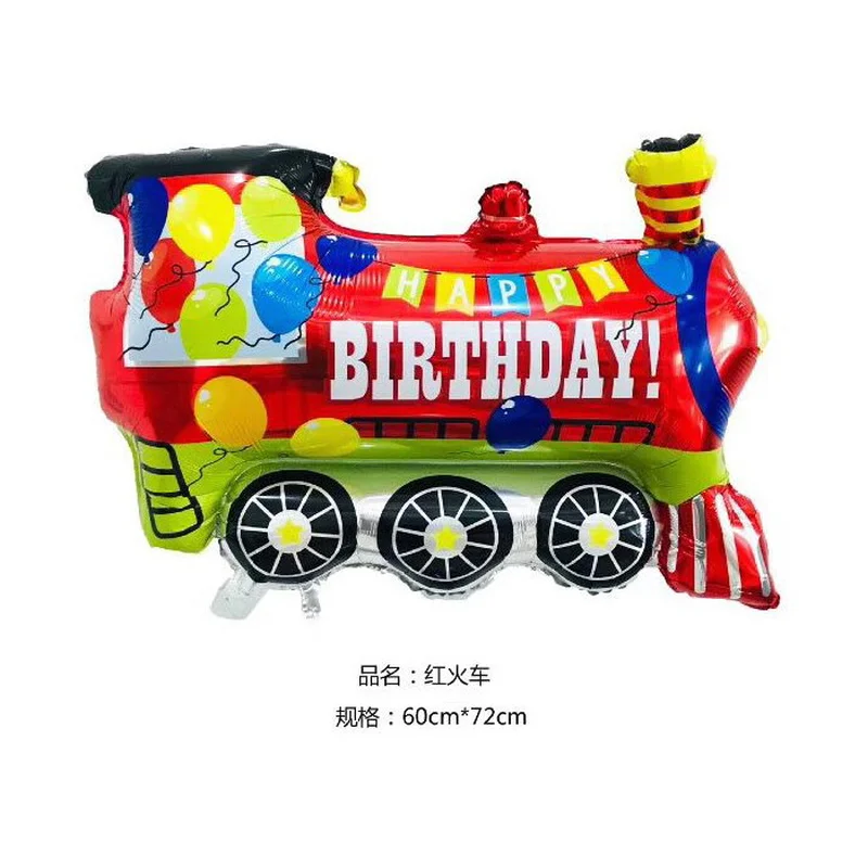1 шт. автомобиль алюминиевая пленка воздушные шары транспортный Танк полицейский