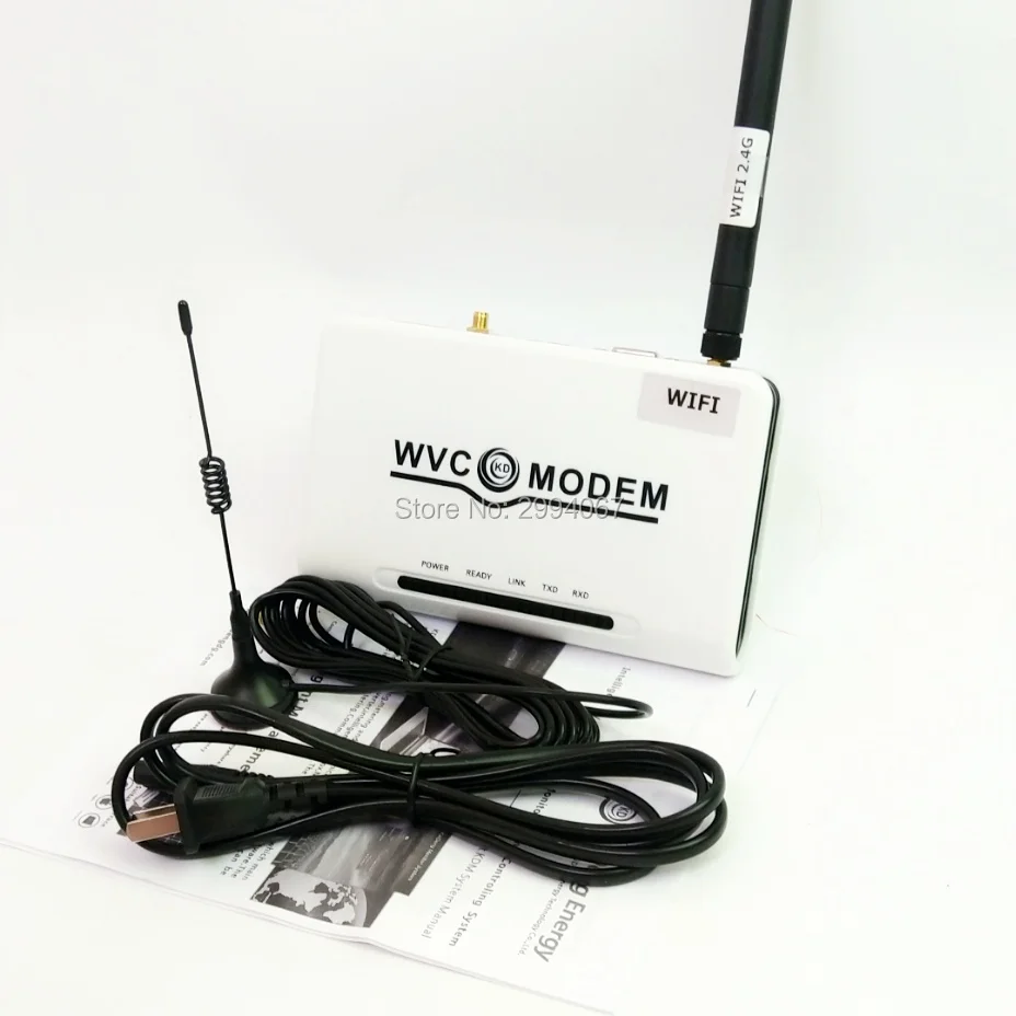 New Product! WIFI-MODEM-433MHz Monitors PV Power System by Collecting and Recording the Working Status of WVC Inverter