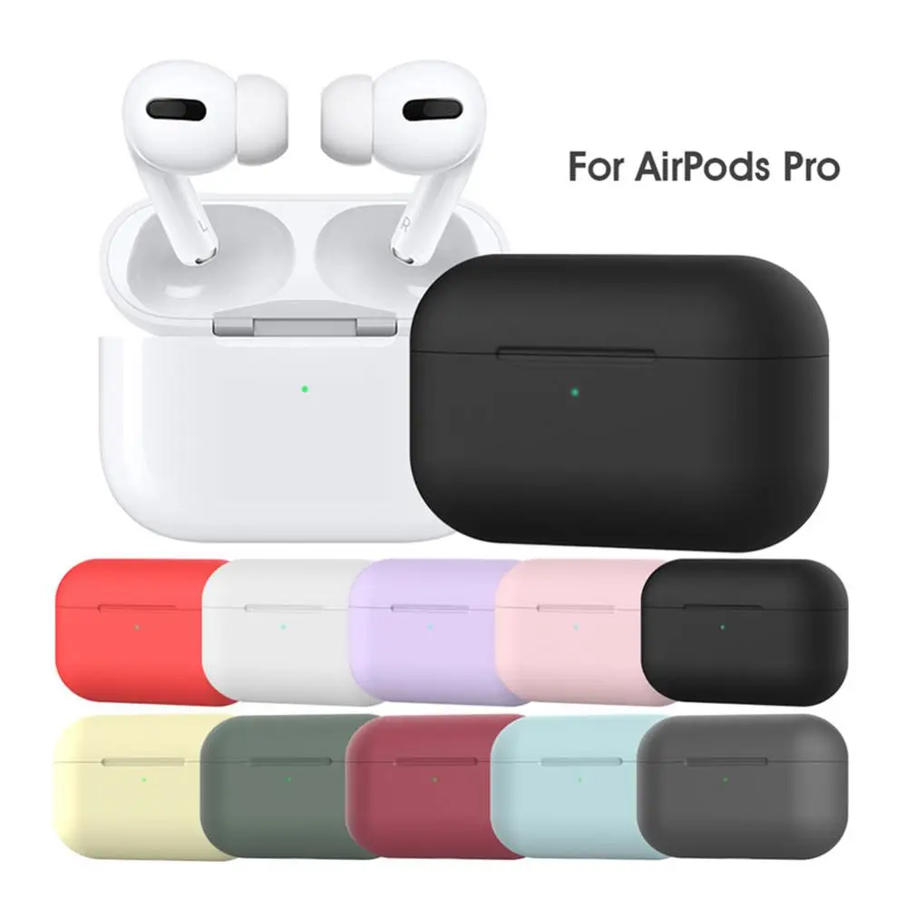 Силиконовый чехол Защитный чехол для Apple Airpods pro TWS blutooth наушники мягкий Air pods pro защитный чехол s крюк для наушников
