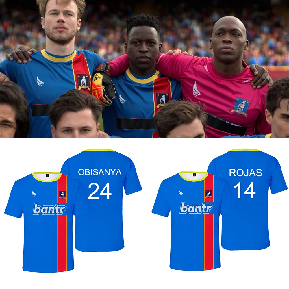 

Ted Lasso Season 2 AFC Richmond Football Jersey Oversized OBISANYA Mcadoo T-shirt with Shorts 3d Print Men/Women Tees Kids Tops