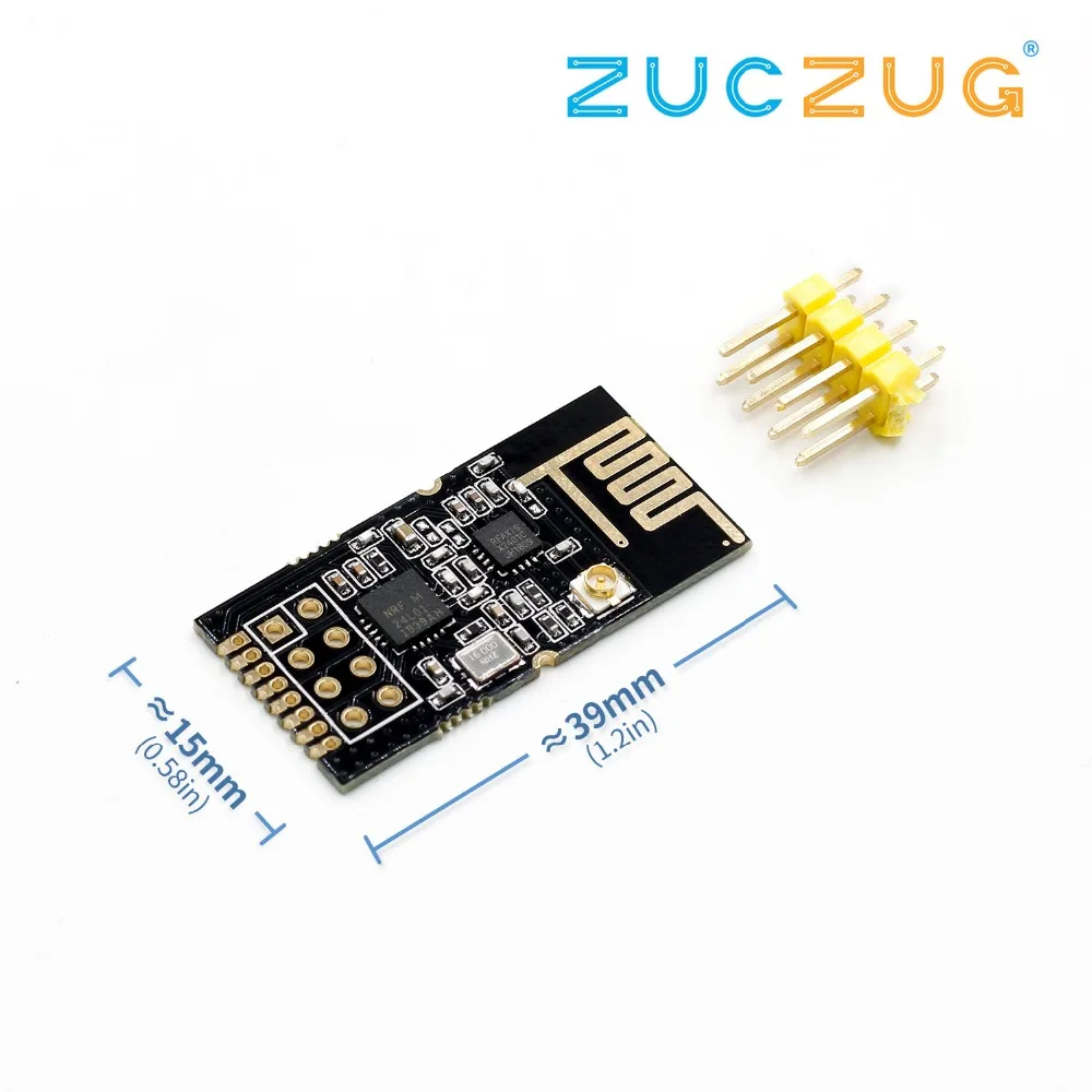 NRF24L01 + PA LNA беспроводной модуль с антенной на 1000 метров большие расстояния FZ0410 мы