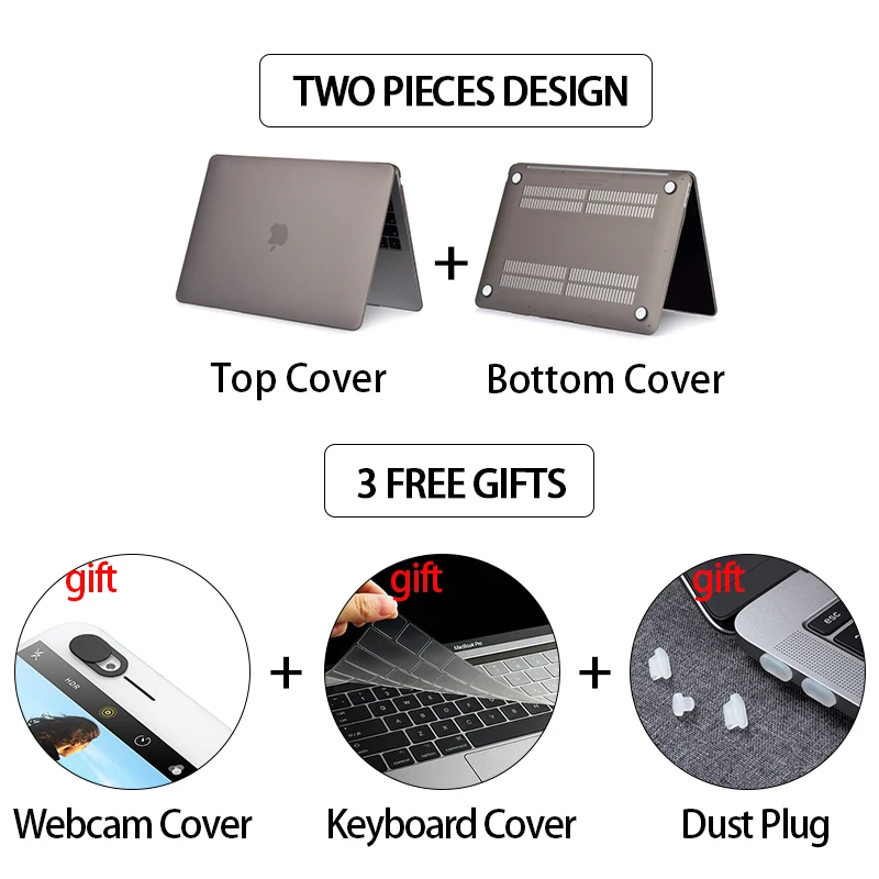 Матовый чехол MTT для Macbook Air Pro Retina 11 12 13 15 16 рукав ноутбука 2020 a2179 a1466 a2337|Сумки и