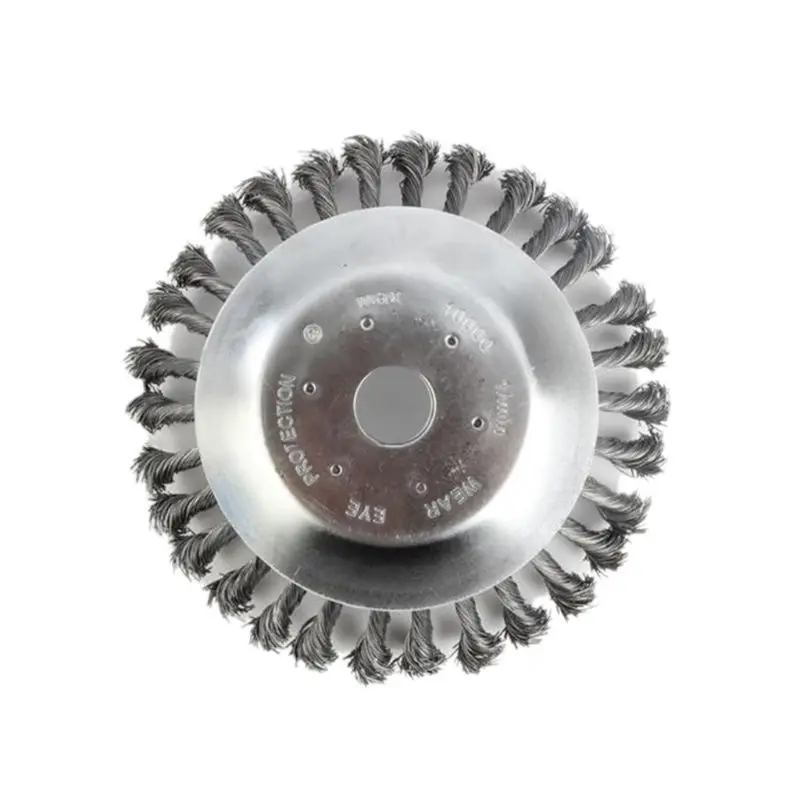 

Trimmer Head, Weed Brush,Round Steel Wire Brush,Rust Removal, for string Trimmers, Rust Removal, Round Steel Wire Brush fits for