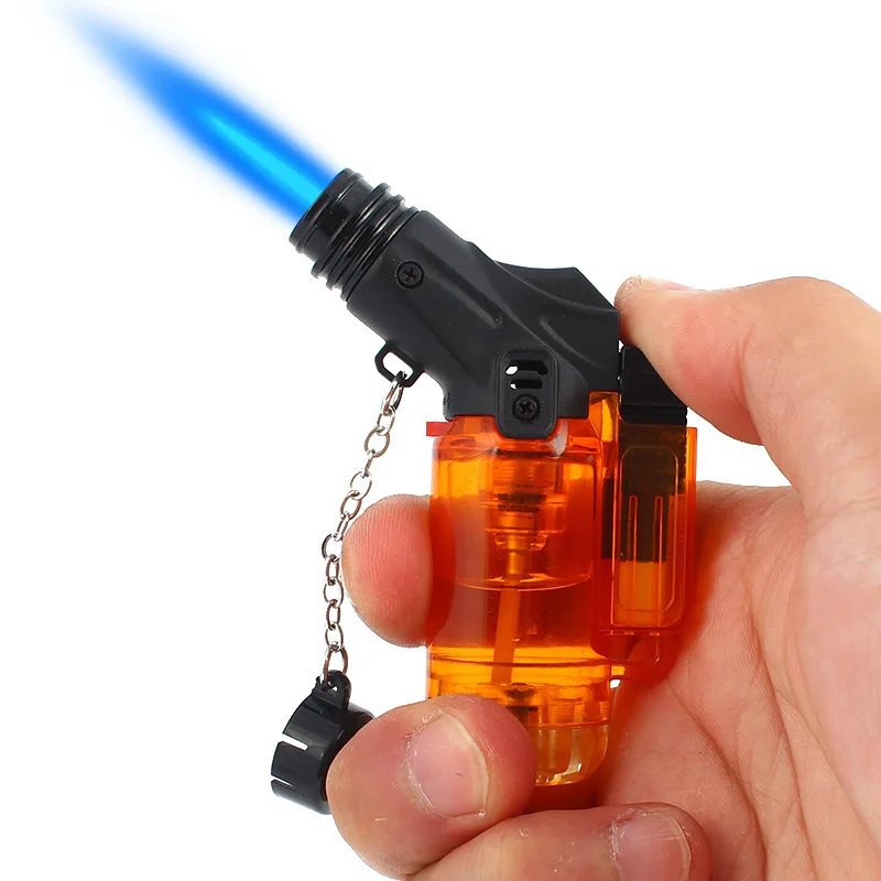 

Jet Torch Lighters Cigarette Refillable Butane Windproof Lighter Without Gas