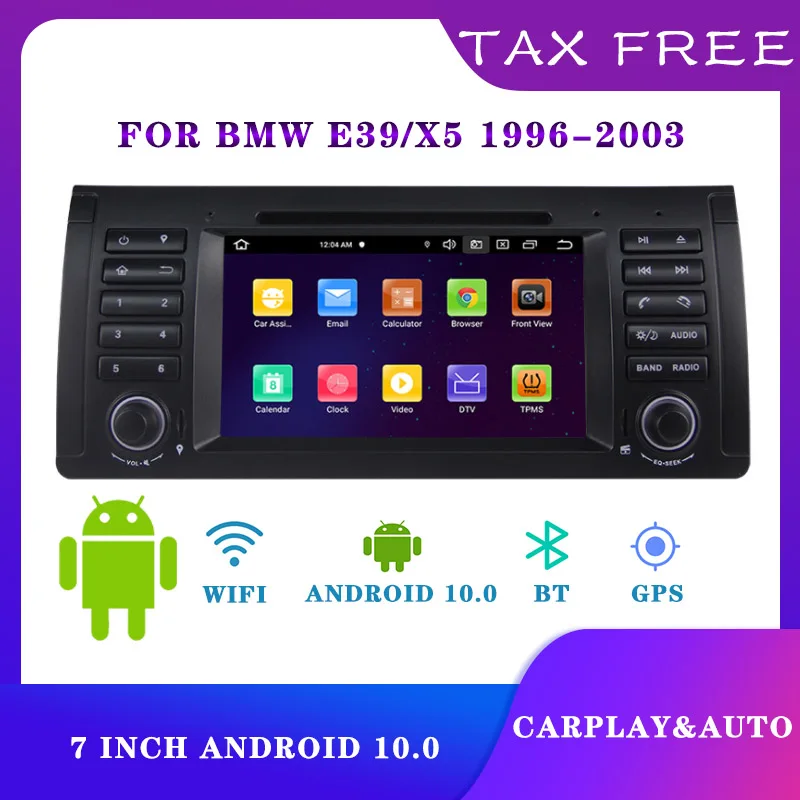 Автомобильный dvd-плеер с сенсорным экраном 4 + 64 ГБ Android 1996 радио зеркалом заднего