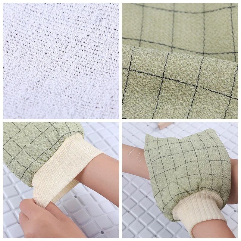 Перчатки для ванной отшелушивающие перчатки удаления омертвевшей кожи