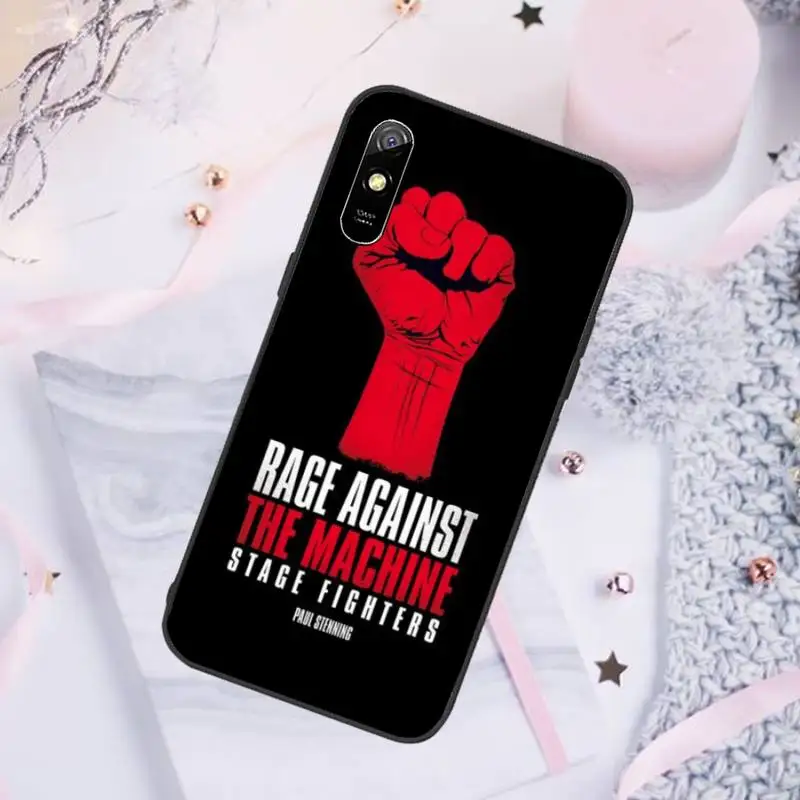 

Rage Against The Machine Phone Cases For Xiaomi Mi Redmi Note 7 8 9 pro 8T 9T 9S 9A 10 Lite pro