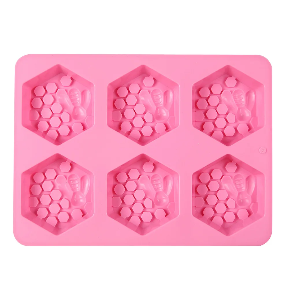 Силиконовая форма для мыла ручной работы в форме пчелы зеркальная самодельная