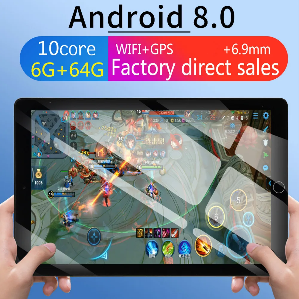 10 дюймовый планшет компьютер 3G/4G Android 8 0 Octa Core супер планшетов с оперативной