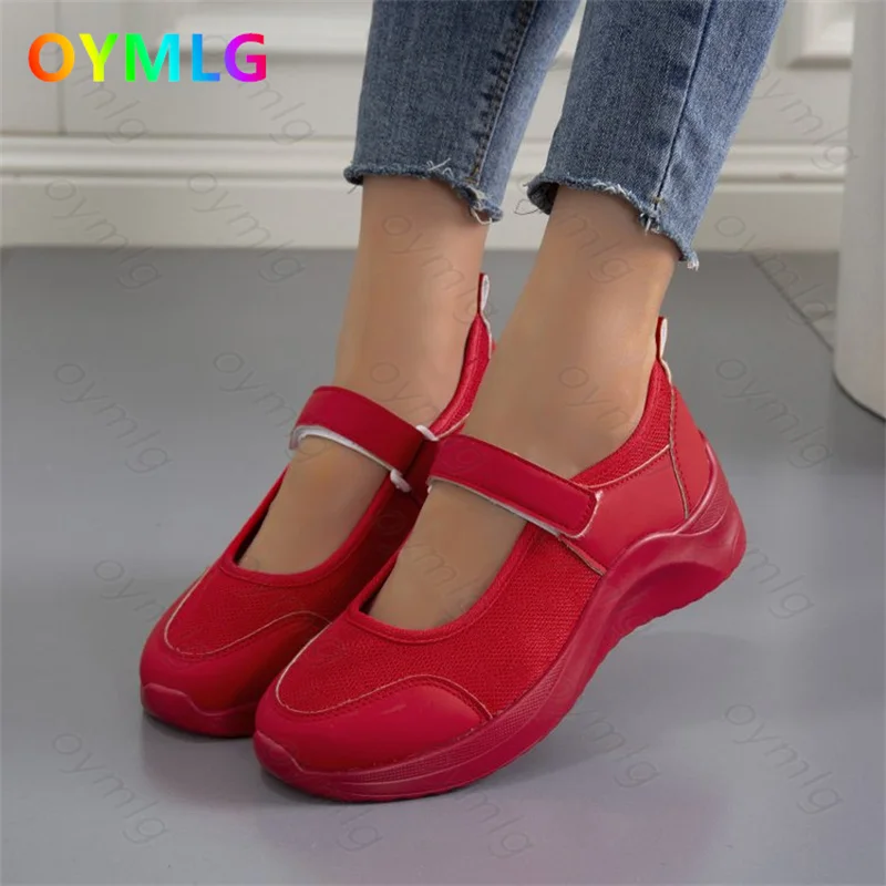 

Women Sneakers 2021 Leopard Print Lace-Up Women's Vulcanize Shoes Platform Sports Ladies Sneakers Breathable Plus Women Shoes