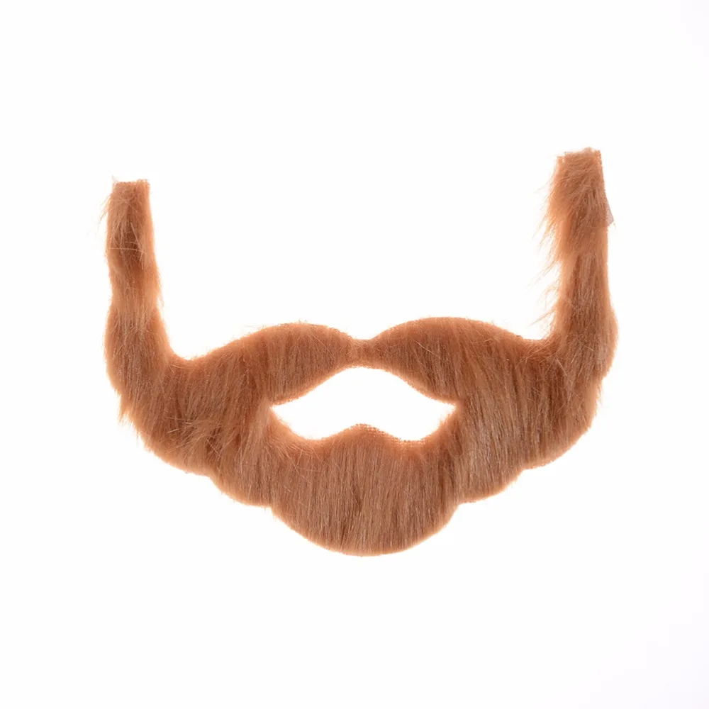 1 шт. макияж на Хэллоуин борода маскировка волос лице черные усы для детей игрушки