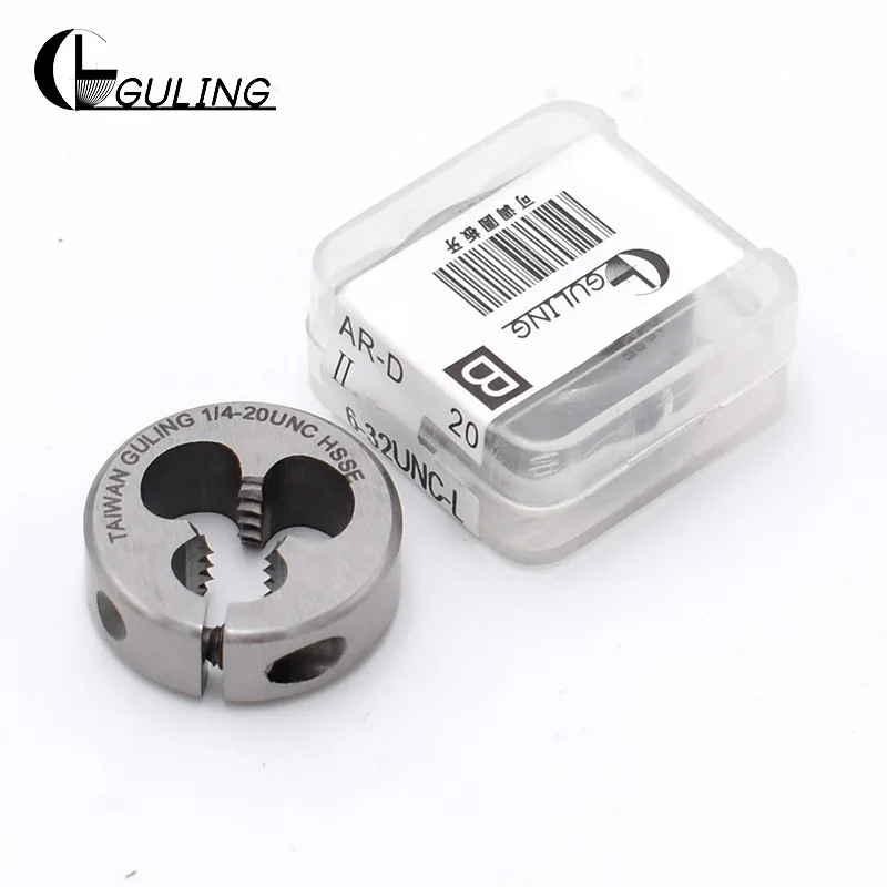Guling HSSE Американский регулируемый круглый UN4-40L 6-32L 8-32L 10-24L 1/4-20L 5/16-18L 3/8-16L 1/2-13L для