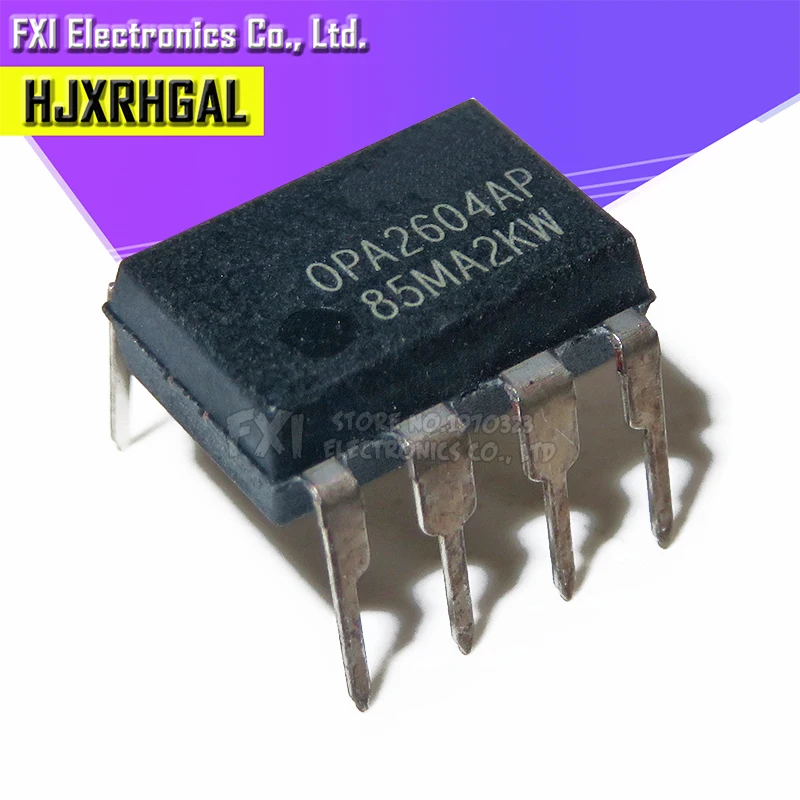 5 шт. OPA2604AP OPA2604A DIP8 DIP OPA2604 двойной FET-вход, низкий уровень искажений операционный усилитель