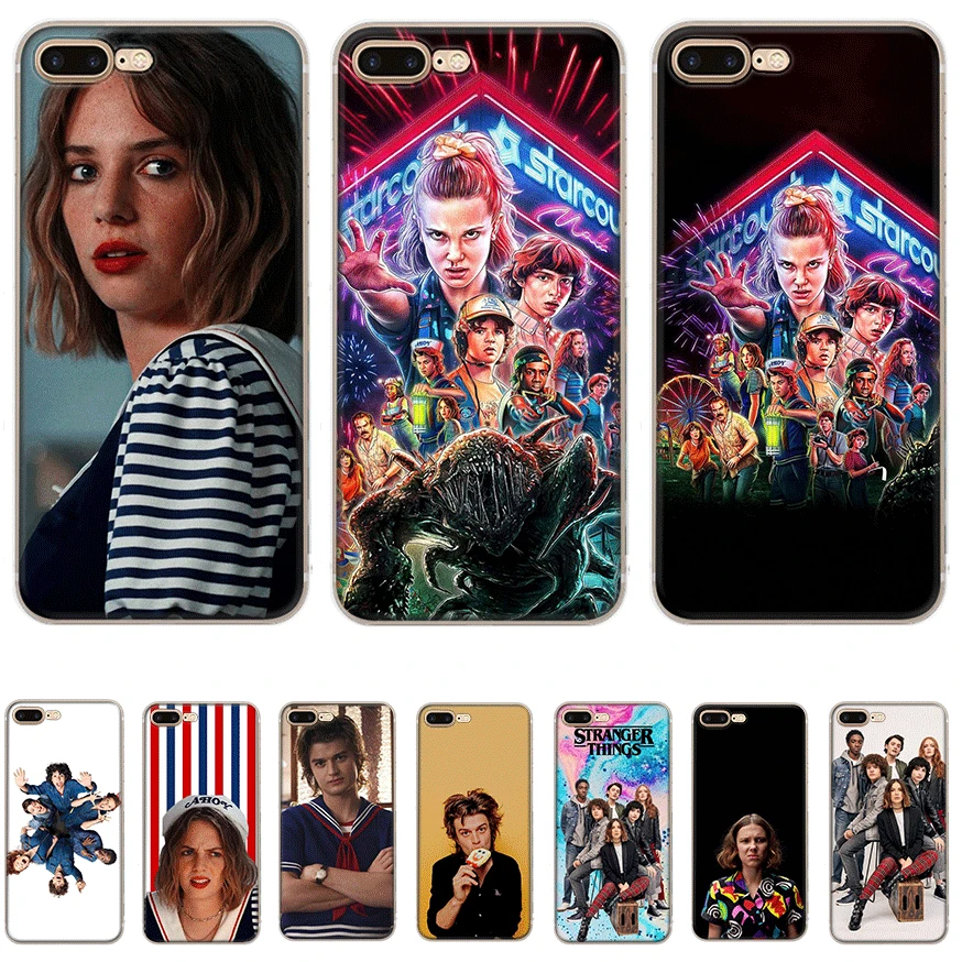 Сотовый мобильный телефон чехол для iPhone 11 Pro XR X XS Max 7 8 6 6s Plus 5 SE Stranger Things Сезон