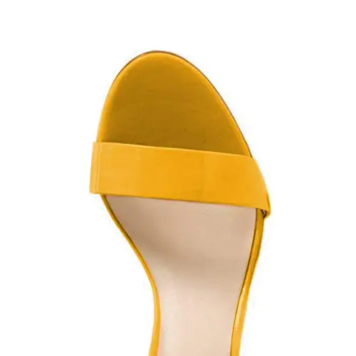 Женские Классические Летние Босоножки с открытым носком туфли на среднем