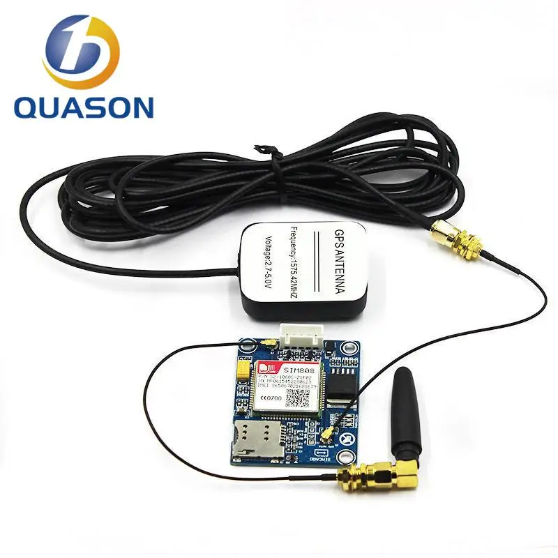 SIM808 модуль GSM GPRS GPS макетная плата IPX SMA с антенной Raspberry Pi Поддержка 2G 3G 4G SIM