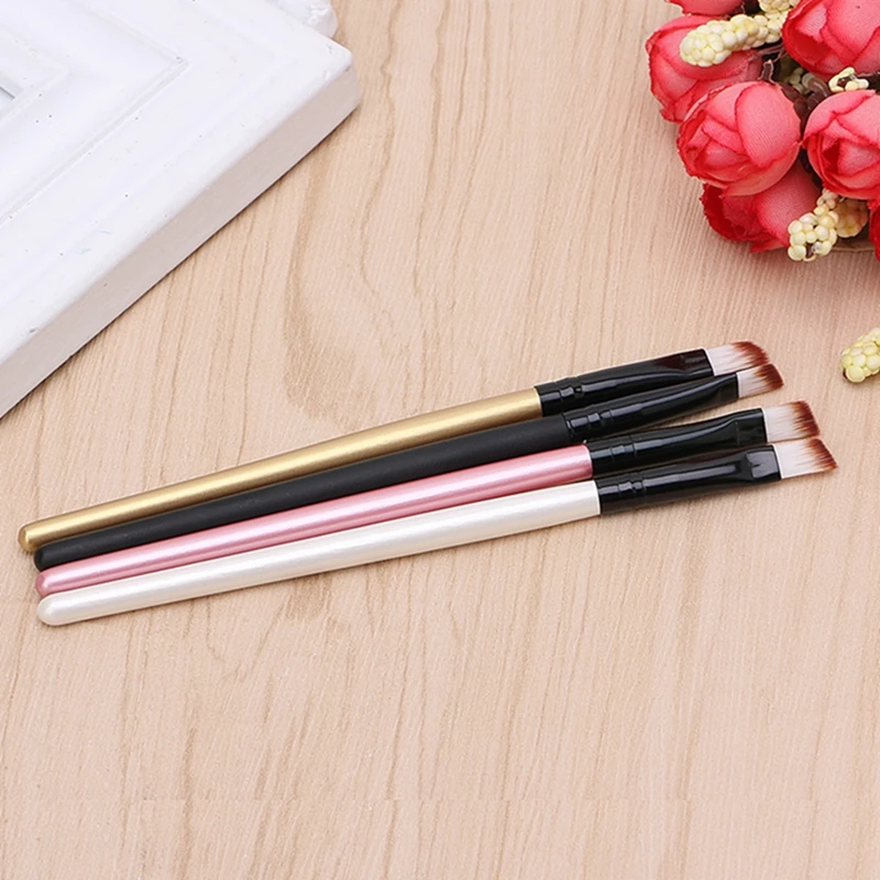 Красивая угловая кисть для бровей подводка глаз тени век инструмент макияжа |