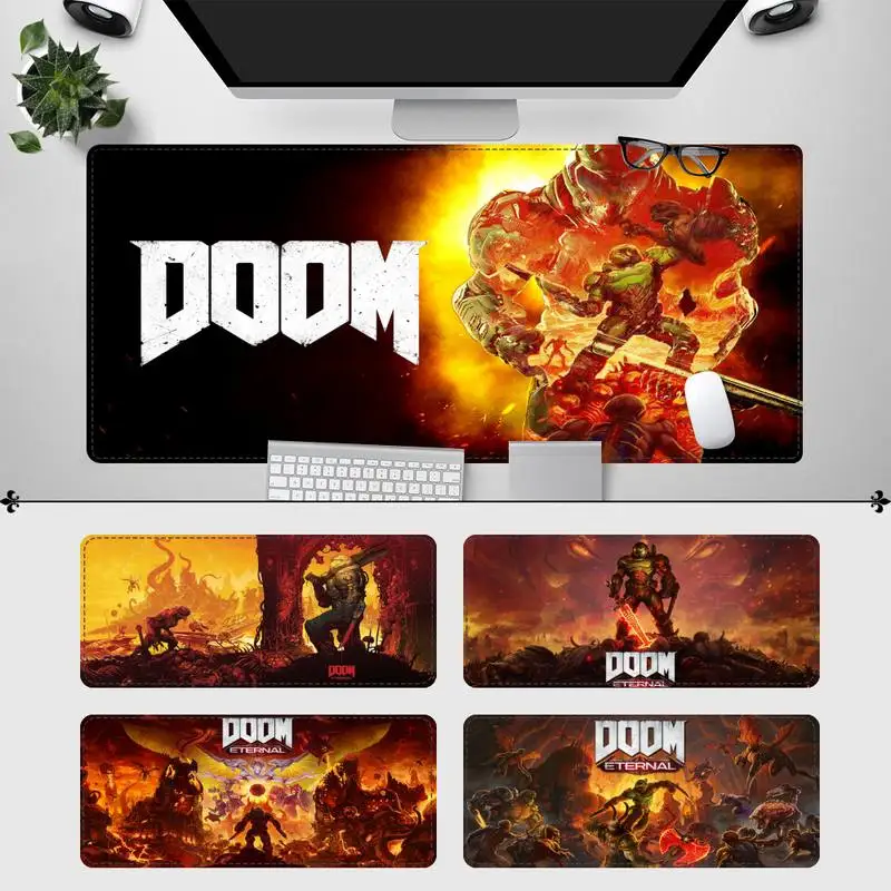 

Large XXL Doom HZ Stalker Mouse Pad PC Laptop Gamer Mousepad Anime Antislip Mat Keyboard Desk Mat Carpetfor overwatch/cs go/LOL