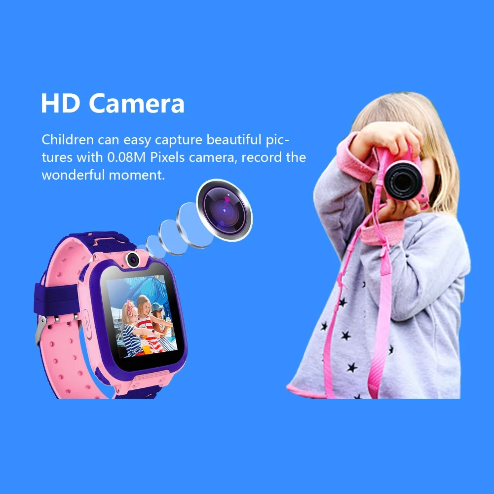 g2 phone call two way communication 7 games camera kids smart watch bracelet free global shipping