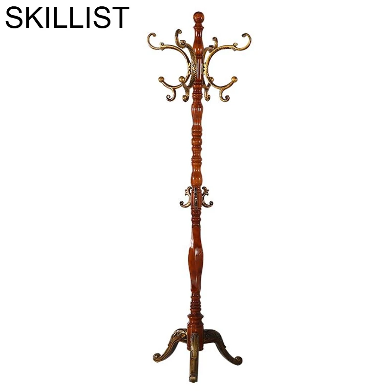 Percha Para La Armario Aski Coat kledinghanger Colgadores Ropa Wood Perchero De Pie Cabide вешалка для одежды стойка |