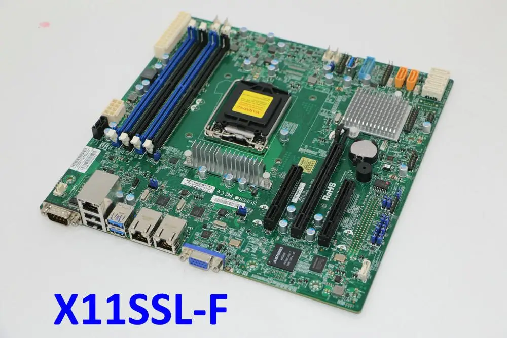 Для Supermicro X11SSL-F LGA1151 DDR4 C232 Серверная материнская плата