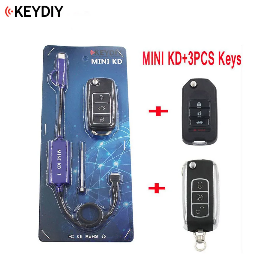 Оригинальный KEYDIY Mini KD дистанционный генератор ключей пульты дистанционного