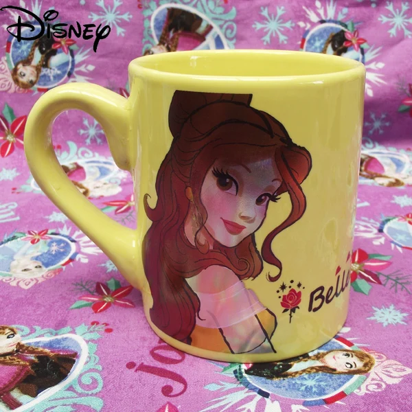 

Disney Summer Cup Coffee Cup Ceramic Cup Beauty and The Beast Cute Cartoon Colorful Water Cup