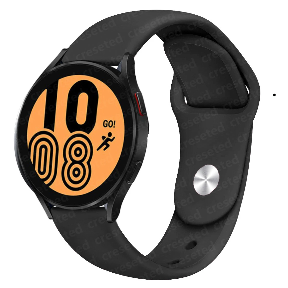 

Ремешок силиконовый для Samsung Galaxy watch 4/Classic Active 2/3/46 мм/42 мм/Gear S3 Frontier, браслет для Huawei GT 2/pro, 20 мм/22 мм