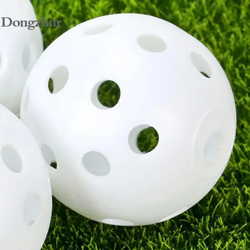 

4CM Hollow Golf Balls Plastic Whiffle Airflow Golf Golf Balls Kids Sports Accessories Balls Playing Practice 10Pcs Childrem O7M6