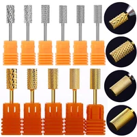 nail drill bit replacement milling cutter for electric machine drills pedicure bits files griding nail art pedicure equipment
