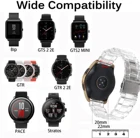 Ремешок для часов Huami Amazfit GTS, прозрачный полимерный браслет для Amazfit Bip S lite U GTS 2 mini, PACE GTR 2 2E