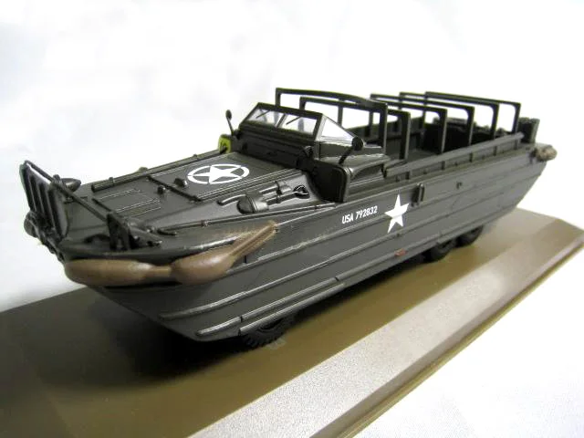 Редкое Специальное предложение 1:43 армии США Второй мировой войны DUKW353 амфибия транспортного средства военная модель из сплава коллекция