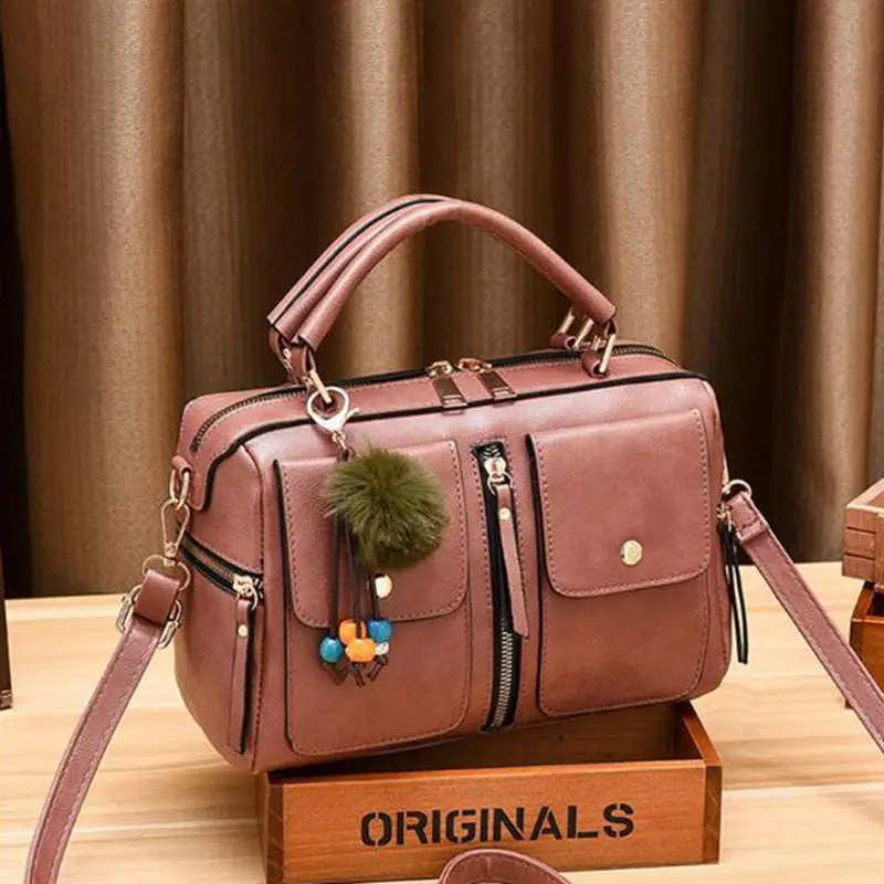 

6 Colors Bags For Women Fashion Crossbody Bag 2020 Black Flap Shoulder Pillow Bag Leather Small Handbag Ladies Popular X814