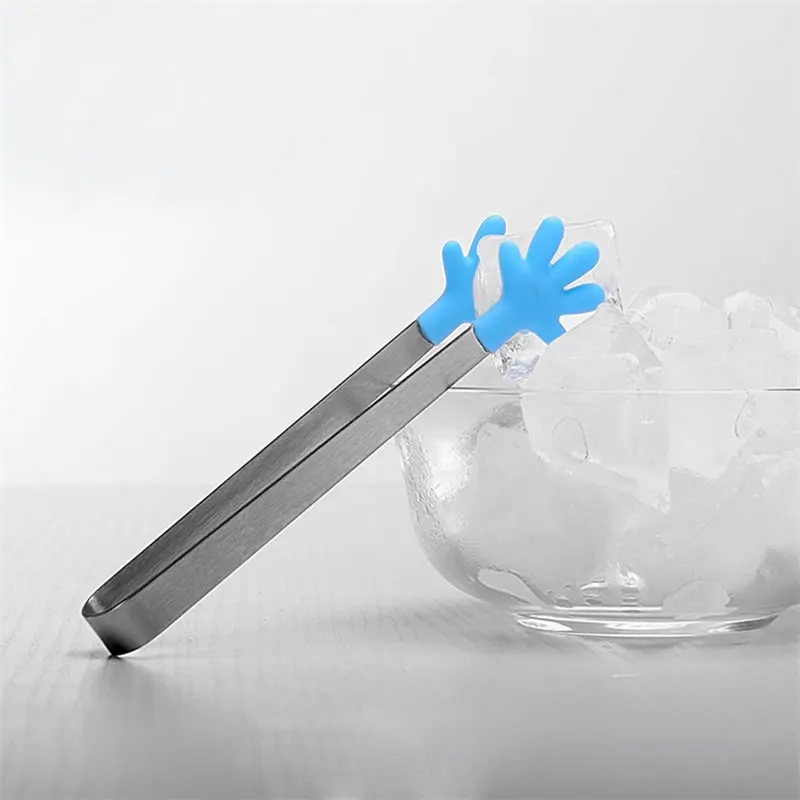 1 шт. красочные сахарные зажимы из нержавеющей стали для чая кофе мини снэки