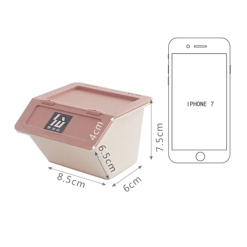 Японский пластиковый ящик для хранения канцелярских принадлежностей держатель