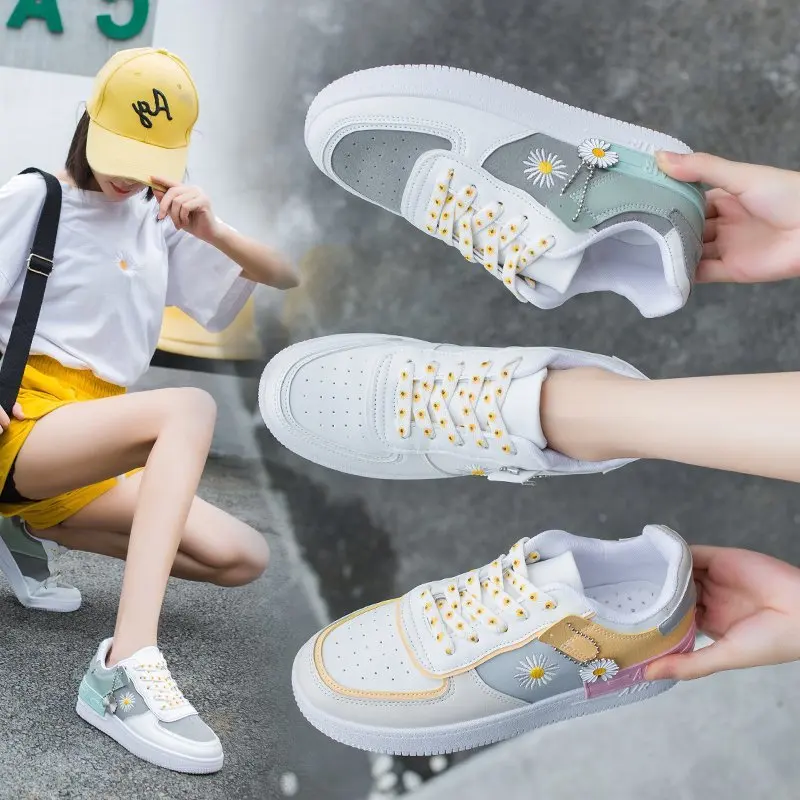 

New Style Women's Shoes Board Shoes Thick Bottom Casual Shoes Sports Shoes High Quality Women's Shoes Women Sneakers 2020