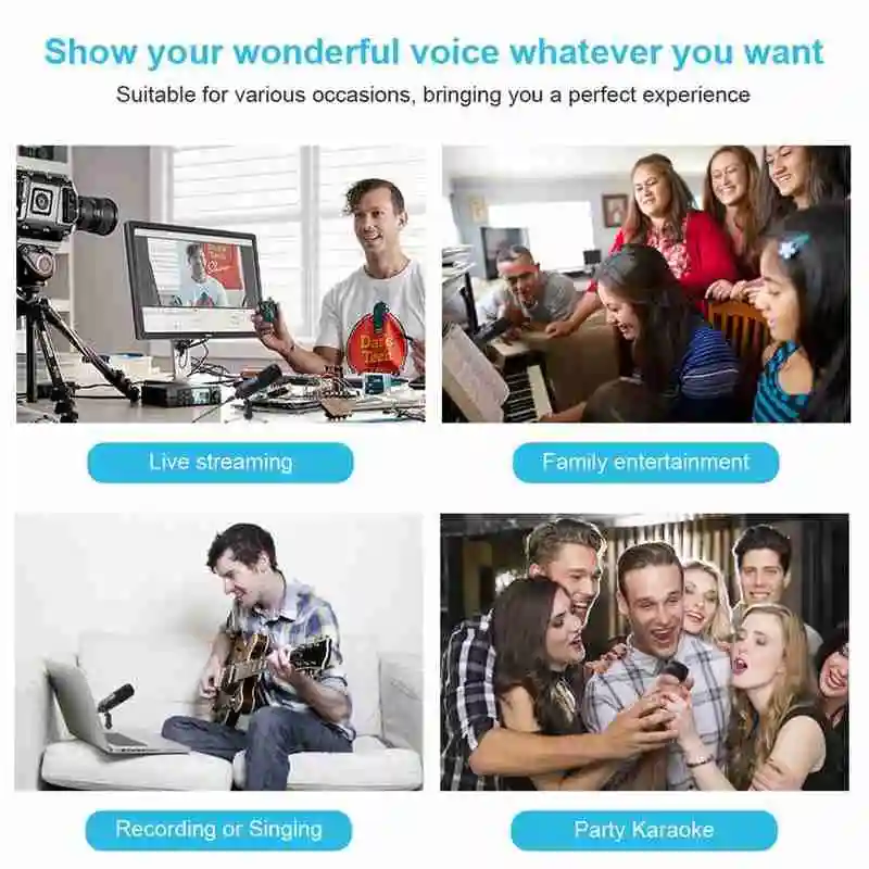 

Original M1Pro 192Khz/24Bit Professional Usb Microphone Podcast Youtube Mic Condenser For Computer Streaming Pc Cardioid S1V8