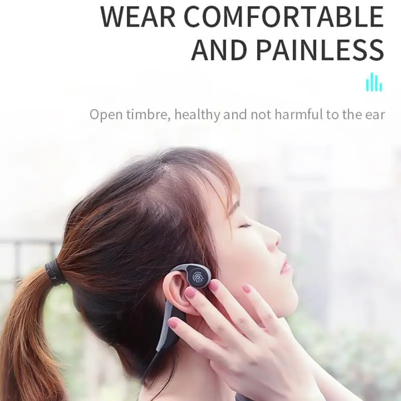 Наушники V9 с костной звукопроводимостью водонепроницаемые гибкие