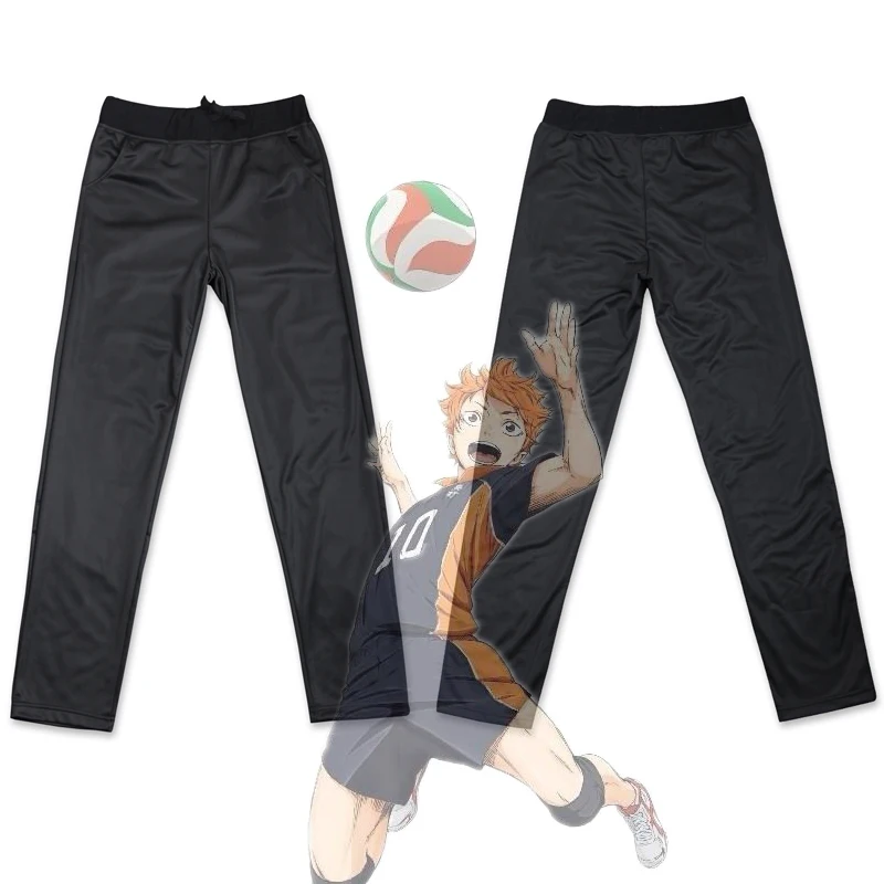 Аниме COSSUN Haikyuu! Куртка для косплея Haikyuu Черная Спортивная одежда Karasuno старшей