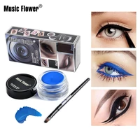music flowe eyeliner long lasting color waterproof and sweatproof not smudge cosmetics m5035