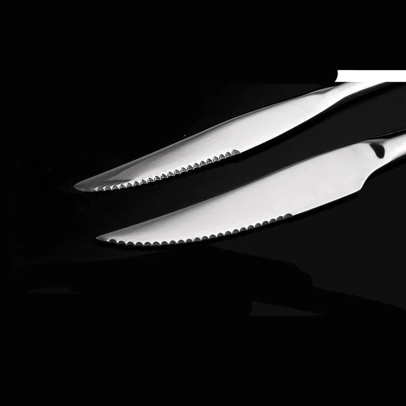 Набор столовой посуды из нержавеющей стали набор 24 предметов