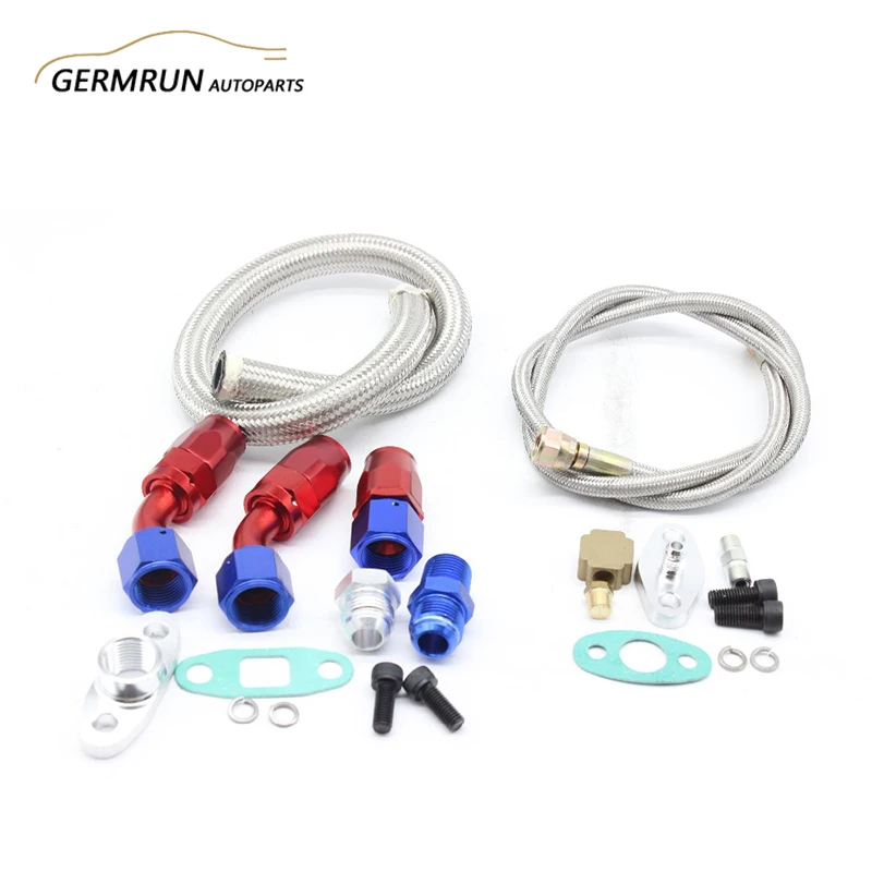 Двойной Турбокомпрессор хромированный интеркулер + трубопровод 3