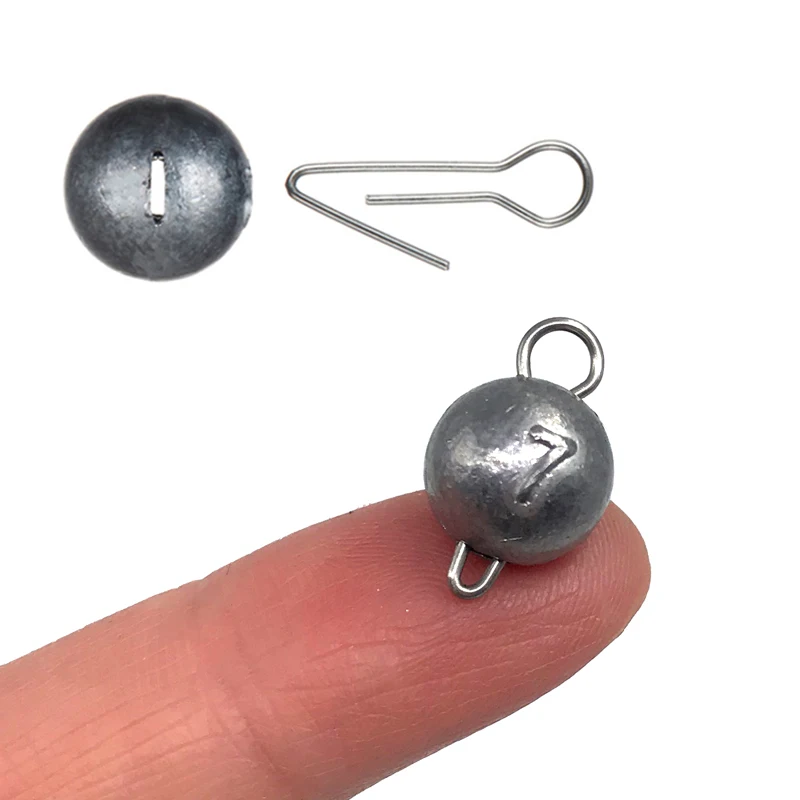 Одержимость 3 г-21 г рыболовные грузила Чебурашка аксессуары джиг круглая голова