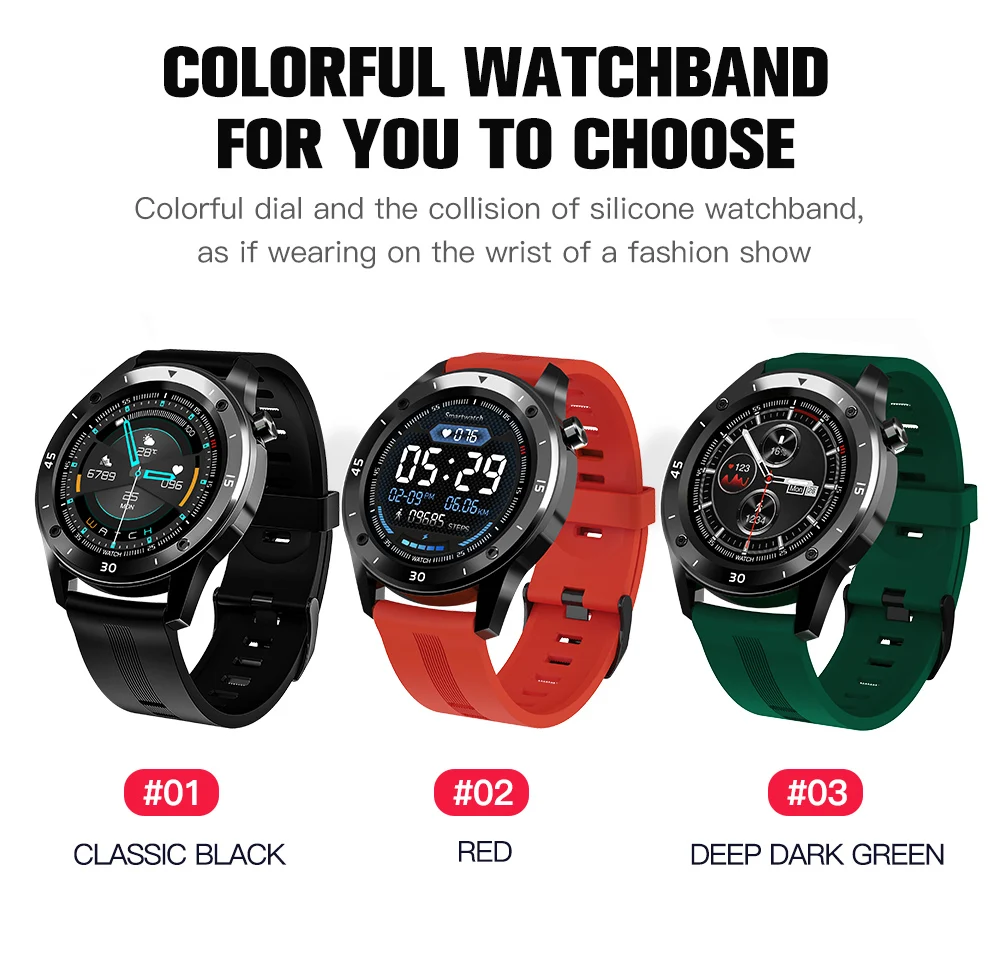 

F22 Sport Smart Uhren Intelligente Smartwatch Fitness Tracker Herz Rate Armband Blutdruck Android Ios Für Mann Frau Geschenk