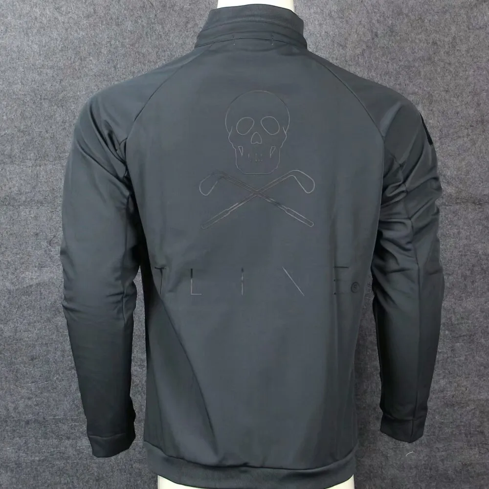 Новая куртка с черепом на молнии для гольфа Марка Lona Спортивная одежда игр