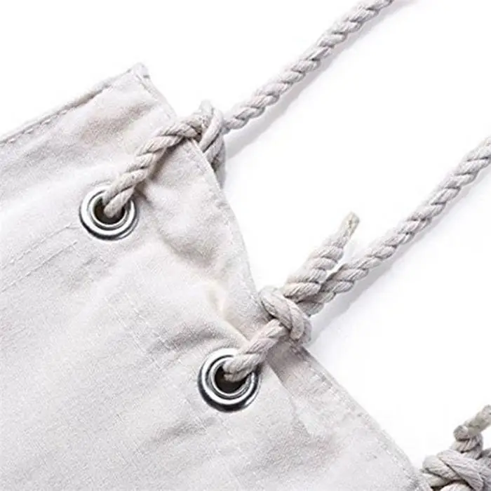 Гамак кемпинг холст качели стул веревка сад общежития открытый висящий