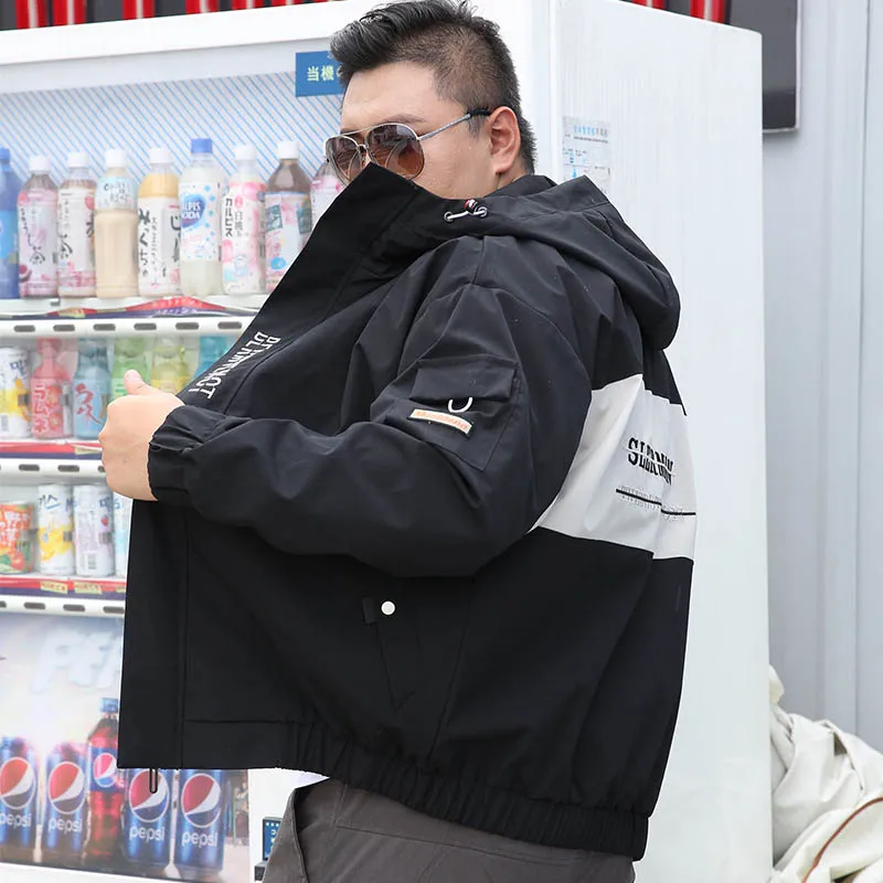 Мужская зимняя куртка с капюшоном размеры до 148 см 5XL 6XL 7XL 8XL 9XL | одежда