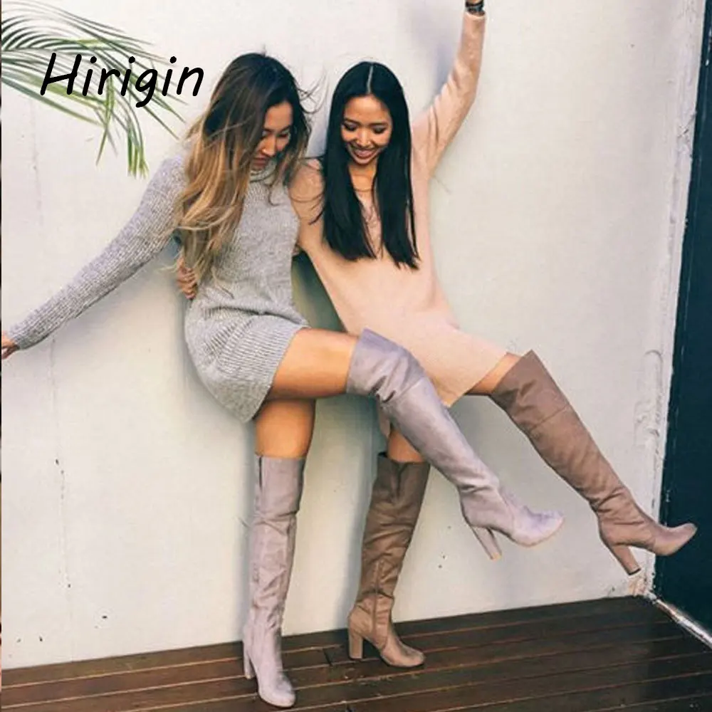 

2020 весеннее платье с высоким воротником, повседневное вязаное платье с длинными рукавами, мини-платье, теплое однотонное облегающее платье,...