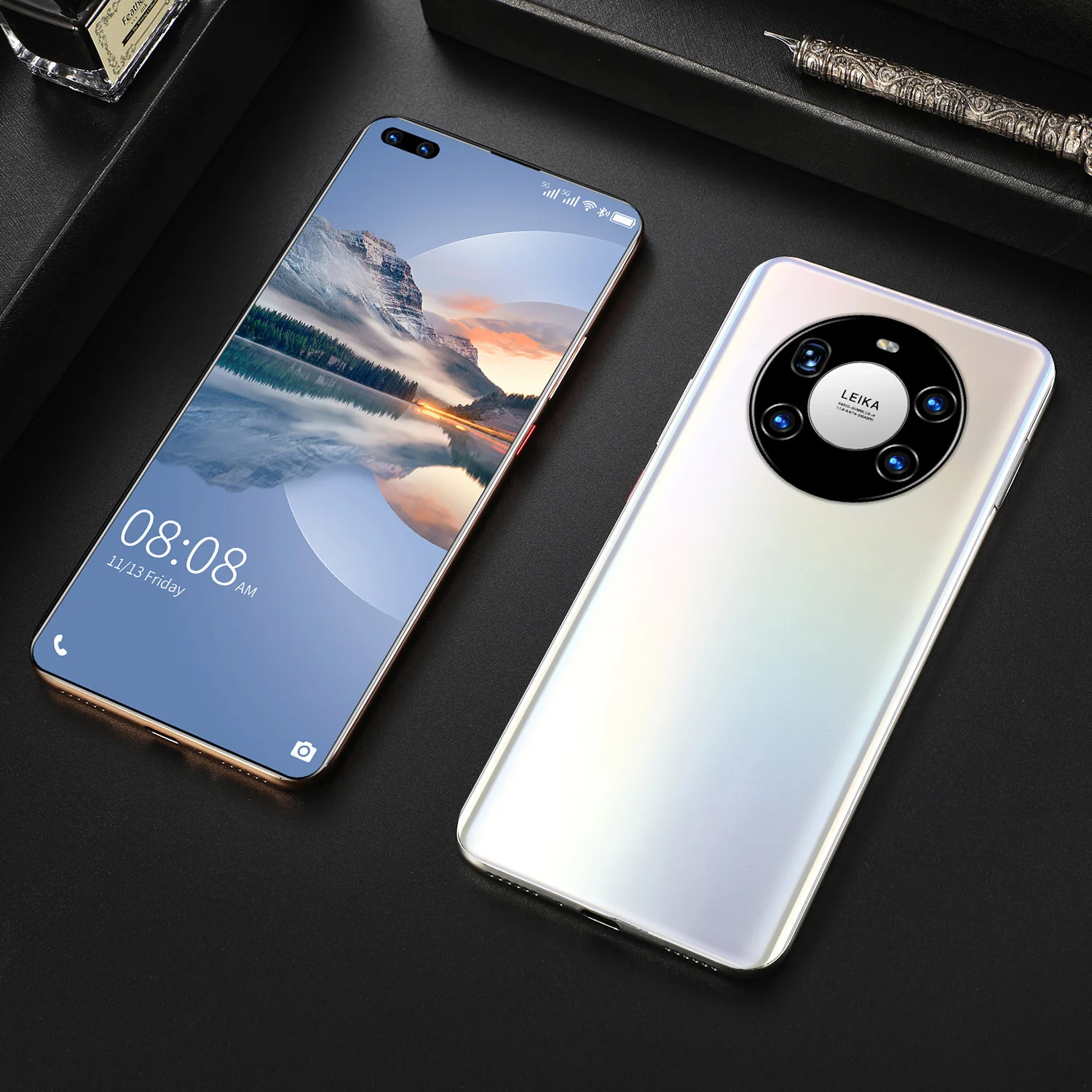 

M40 PRO + 1 + 8 large screen perforated low-cost domestic kol saati CN(Origin) Genuine Time limited